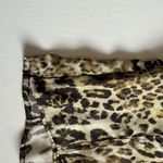 ZARA  Lace Trim Leopard Print Cami‎ Tank Top Size Small Y2K Feminine Dainty Photo 4