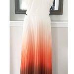 Rachel Roy Cut Out Zippered Pleated Ombré Maxi Dress Size 14 New w/Tag MSRP $169 Photo 2