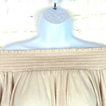 Lulus Off the Shoulder Swing Crop Top Womens M Ivory Short Sleeves Peasant Boho Photo 1