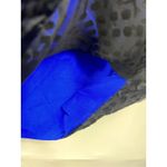 BCBGMAXAZRIA Blue Runway Long Sleeve Tired Silk Skirt Dress 4 Photo 7