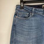 Paige  Boyfriend Canyon Low Rise Y2K Jeans Raw Hem Womens 25 Distressed Zip Fly Photo 2