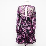 Milly - New! Tove Sequin Paisley Long Sleeve Minidress Photo 2