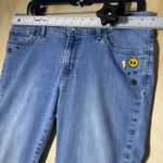 Levi's 711 Skinny Embellished Jeans Vintage Soft Blue Wash Star Eyes Zip Fly 31 Photo 3