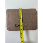Bebe Chic clutch/crossbody purse in a neutral taupe color Photo 2