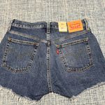 Levi's Women's Dark Wash NWT 501 Denim Shorts- Size 29 Photo 5