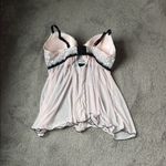 Pink/Black Underwire Babydoll SIZE 2X Black Photo 4