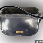 Zac Posen Eartha Accordian Black Fury Navy Leather Crossbody Shoulder Bag w/COA Photo 6