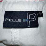 Pelle P Sports Shorts Women's Medium White Short Side Slit Embroidered Skort Photo 1