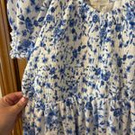 Ultra Flirt Blue floral sun dress  Photo 1