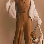 Free People Movement Caught My Tempo Jumpsuit Open back wide leg S Photo 0