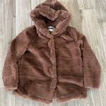 Nordstrom Apparis Brown Faux Fur Jacket Photo 0