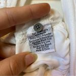 Johnny Was PETE & GRETA Loreta Floral Embroidered Sleeveless Romper White Small Photo 13