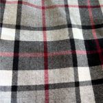 Uniqlo Wool Blend Plaid Check High Waisted Short Sz 8 Gray Black Casual Photo 4