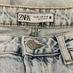 ZARA  Ripped Slim Flare High Waisted‎ Jeans Size 6 Photo 6