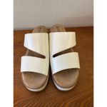 Giani Bernini Gianni Bernini Women’s Memory Foam Slip On Wedge Heel Sandal White 7 Sku 2871 Photo 9
