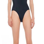 Norma Kamali NWT  Wonder Woman‎ Mio Black One Piece
Swimsuit Sz XL $125 Photo 0