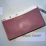 Coach Anna Foldover Clutch Crossbody With Heart Petal Print Photo 5