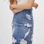 One Teaspoon NWT! Freelove Distressed Skirt Photo 0