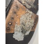 Coach Chrissi Riding Boots 7.5B Black Leather Brown Signature Logo Tall Boots Photo 11