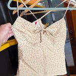 Esprit Vintage  Cream Floral Camisole Size Small Photo 7