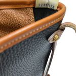 Dooney & Bourke Vintage Cavalry Spectator Black British Tan AWL P76 Shoulder Bag Photo 6