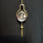 Quartz Steampunk Tassel Watch Necklace Gold Photo 4