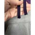 Under Armour Womens XS Gray Purple Logo Hoodie Sweatshirt UA Storm Photo 6