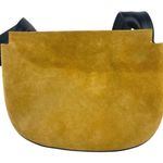 Advene Taffy Women's Brown Suede Leather Zipper Crossbody Pouch Shoulder Bag Photo 2