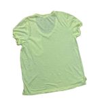 Anthropologie t.la bright neon green yellow modal cotton blend t shirt size smal Green Photo 1