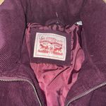 Levi's Women's Purple Corduroy, Puffer Jacket size Small Photo 2