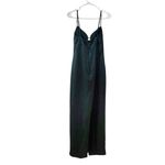 Reformation 🆕 Sathia Satin Maxi Dress Forest Green Sz 6 Photo 4