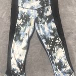 Lululemon Reflective ‘Stop At Nothing’ Tie Dye Water Color Cropped Leggings Photo 4