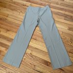 Michael Kors NWOT Coastal cottage Western Coquette Neutral Solid Wide Flare Bootcut Casual Dress Pants Work Trousers khaki straight slim Photo 2