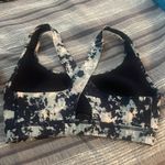 Sweaty Betty  Navy Teal Sports Bra Size Small/Med EUC No Size Tag #1462 Photo 2