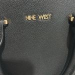 Nine West Black Purse Faux Leather Crossbody Photo 2