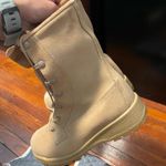 Womens bates military boots 6W Tan Size 6 Photo 3