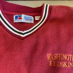 Russell Athletic Vintage Washington Redskins Commanders Crewneck Knit Sweater Photo 1