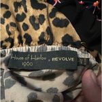 House of Harlow 1960 X Revolve Vada Body Suit Leopard Print Size S Tan Photo 4