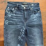 Lucky Brand  Bridgette Skinny Floral Print Denim Jeans Size 4 / 27 Photo 2