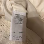 Saint Laurent  Double-Breasted Sequin Wool Blender Blazer size FR42 Photo 2