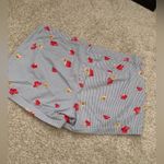 Old Navy  Women's Size 16 Striped Floral leaf Everyday Chino Shorts 100% cotton Photo 6