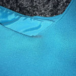 Trina Turk Blue Amado Cold Shoulder Flutter Sleeve Dress Size 8 Photo 7