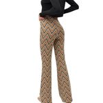 Urban Outfitters Bryan Geometric High Waisted Flare Pants size small Photo 1