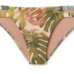Vitamin A 💕💕 Bikini Hipster Bikini Bottom ~ Palm Leaf Print 6 Small S NWT Photo 0