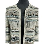 Peruvian Connection  Size Small Sweater Cardigan Open Front Knit Pima Cotton Photo 1