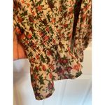Free People Meant to Be Floral Cotton Long sleeve blouse size XS Vintage Combo Photo 11