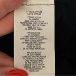 Betsy Adam Y2K elegant batwing tunic dress ,rhinestones embelished, stretchy, 8 Blue Photo 11