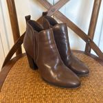 Michael Kors  chocolate leather boots size 7 Photo 2