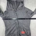 BKE Vintage  Hoodie Women XL Quarter Zip Graphic Print Logo Y2K Retro Photo 5