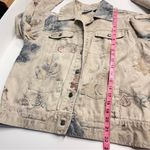 Chico's Vintage denim jacket button down front pockets unique some glitter western Chico Photo 11